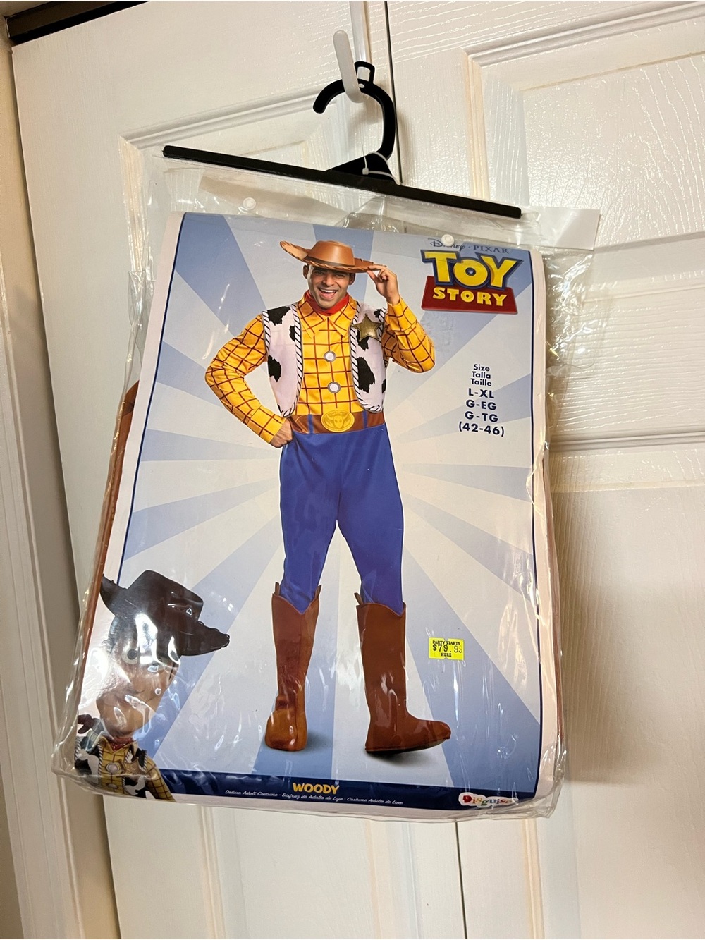 Toy Story Woody Mens Halloween Costume Large